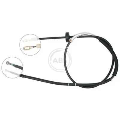 Cable de accionamiento, freno de estacionamiento A.B.S. K18607 Nueva Colección